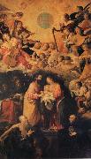 ROELAS, Juan de las Adoration of the Name of Fesus china oil painting reproduction